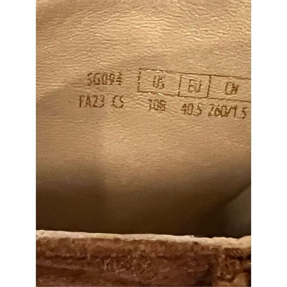 Stuart Weitzman Women's Brown Ankle Round Toe 5050 Bold Zip Bootie Size 10B NWOT - Picture 8 of 10